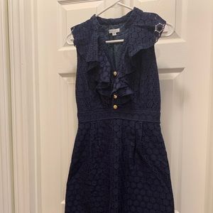 Shoshanna Navy Dress